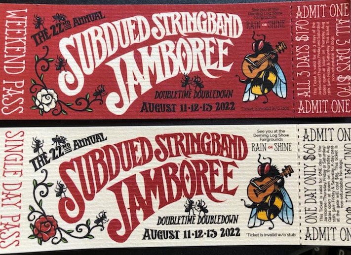 free subdued stringband jamboree tickets